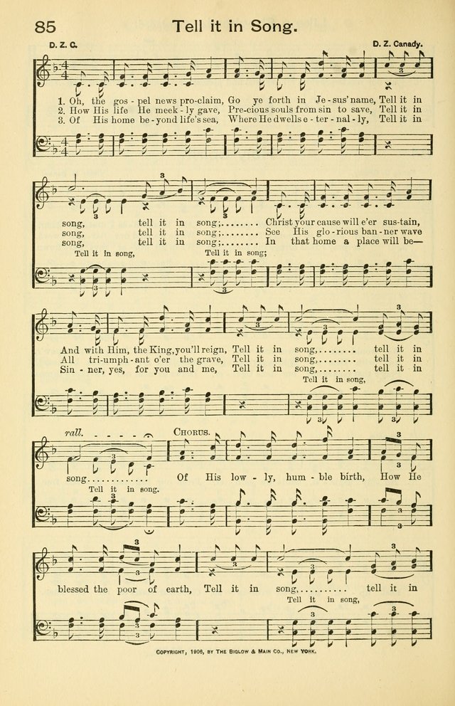 Hallowed Hymns, New and Old page 87