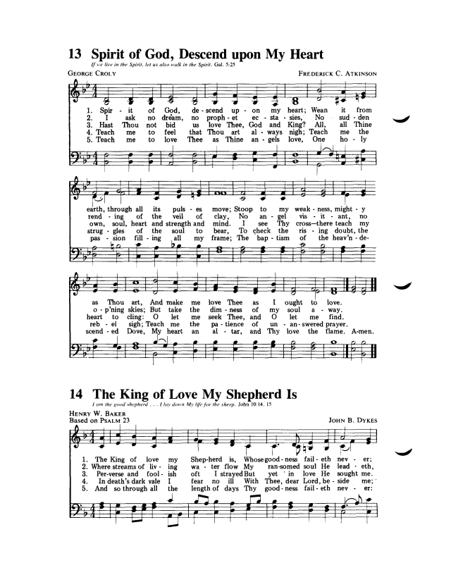Hymns of Faith page 18