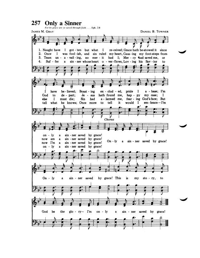Hymns of Faith page 262