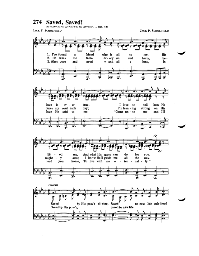 Hymns of Faith page 280