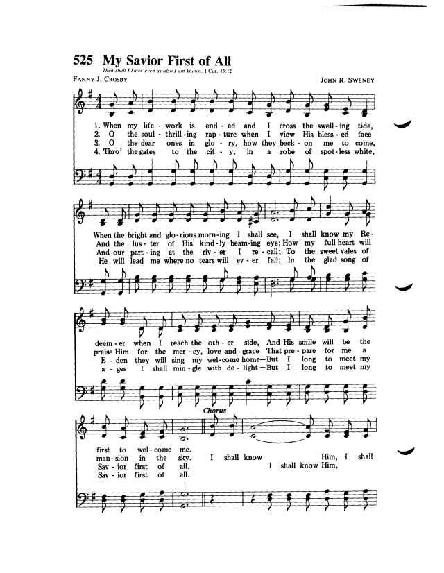 Safe in the Arms of Jesus | Hymnary.org