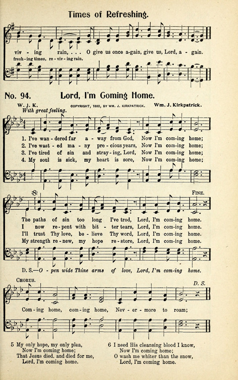 Hymns for His Praise: No. 2 page 99