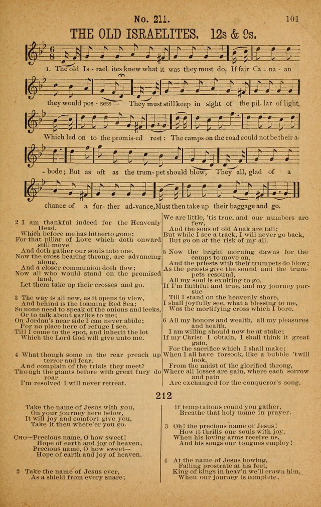 The Highway Hymnal: a choice collection of popular hymns and music, new and old. Arranged for the work in camp, convention, church and home page 101