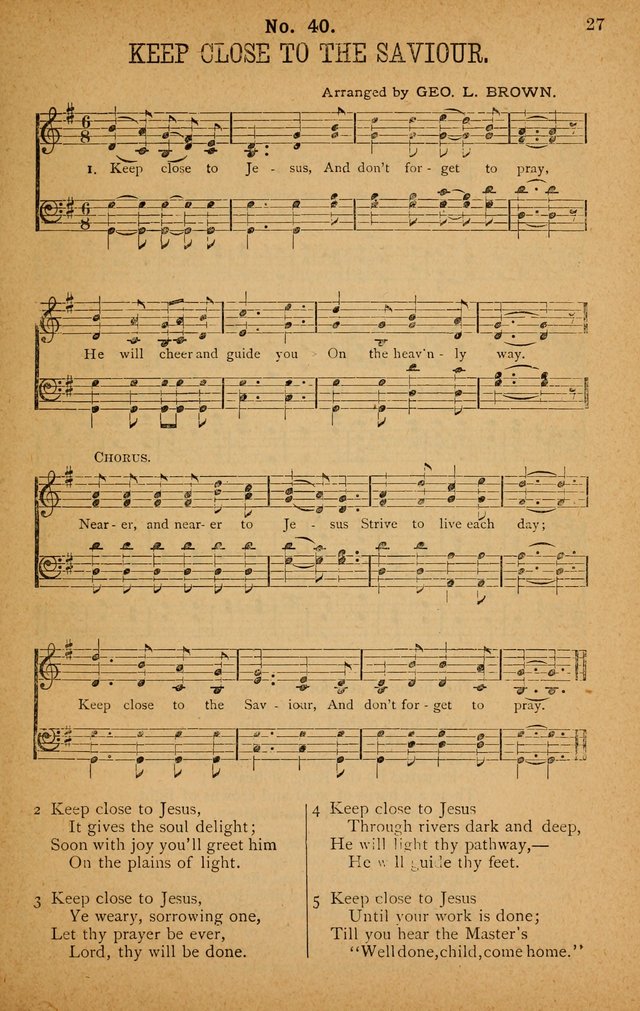 The Highway Hymnal: a choice collection of popular hymns and music, new and old. Arranged for the work in camp, convention, church and home page 27