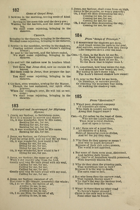 The Highway Hymnal (Revised edition) page 93