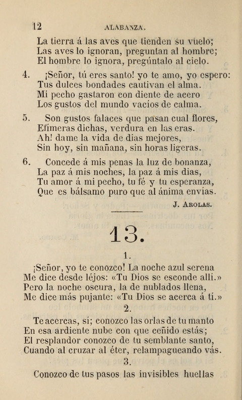 Himnario para uso de la Iglesia Cristiana Española page 14