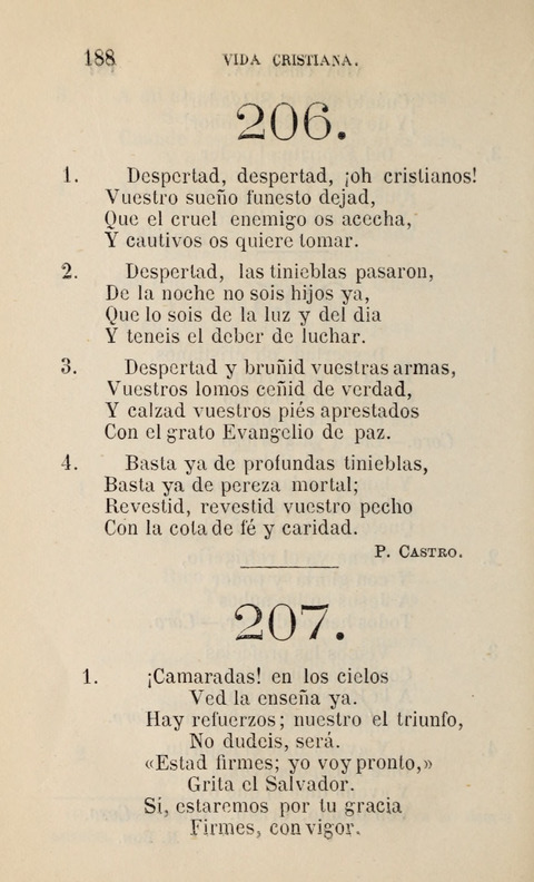 Himnario para uso de la Iglesia Cristiana Española page 190