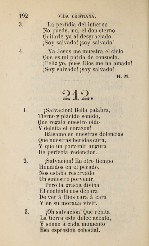 Himnario para uso de la Iglesia Cristiana Española page 194