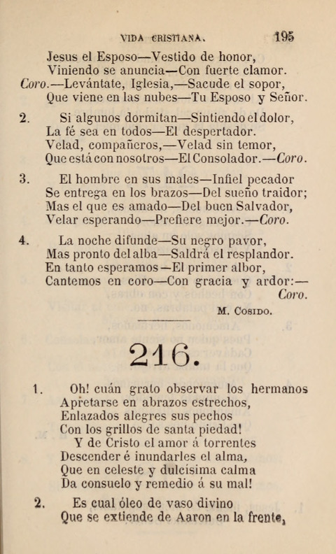 Himnario para uso de la Iglesia Cristiana Española page 197