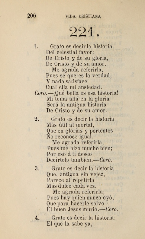 Himnario para uso de la Iglesia Cristiana Española page 202