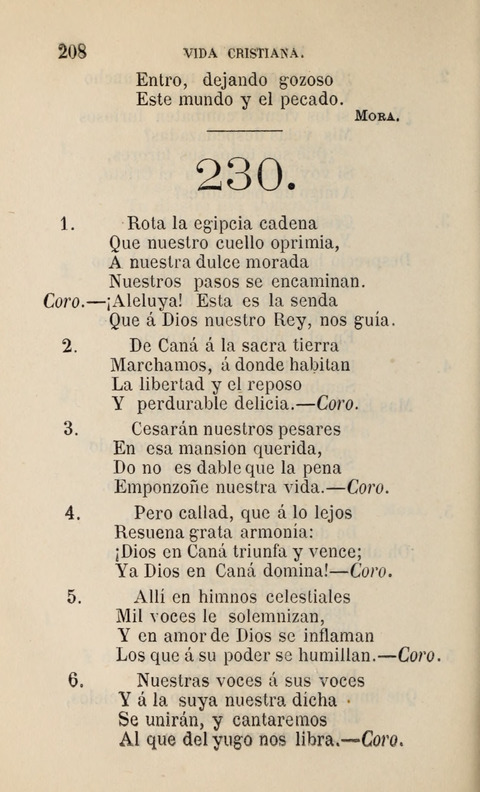 Himnario para uso de la Iglesia Cristiana Española page 210