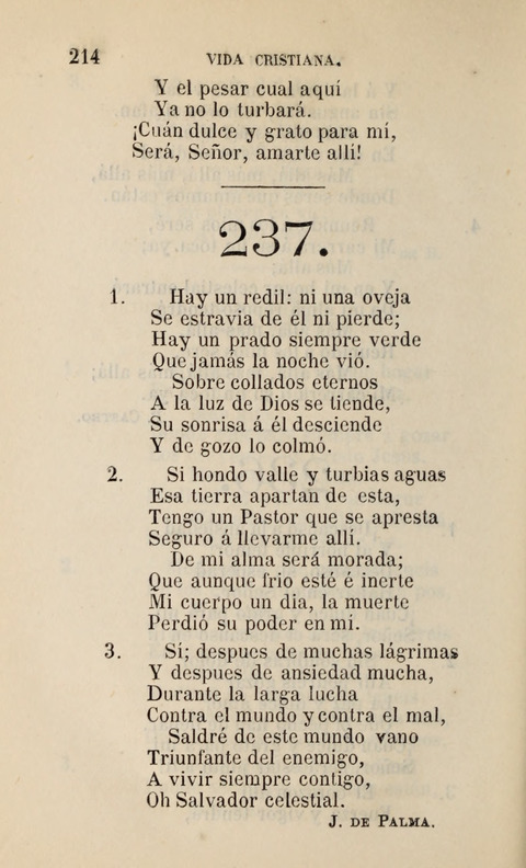 Himnario para uso de la Iglesia Cristiana Española page 216