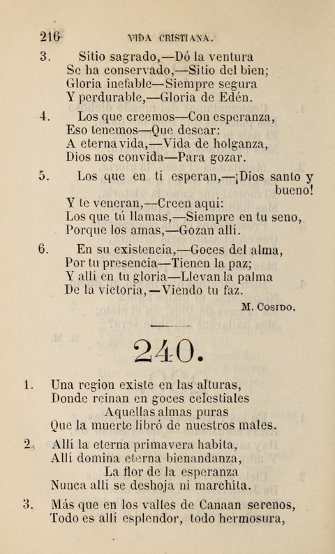 Himnario para uso de la Iglesia Cristiana Española page 218