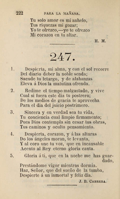 Himnario para uso de la Iglesia Cristiana Española page 224