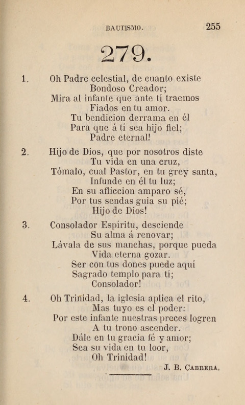 Himnario para uso de la Iglesia Cristiana Española page 257