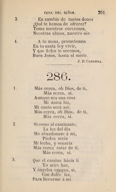 Himnario para uso de la Iglesia Cristiana Española page 263