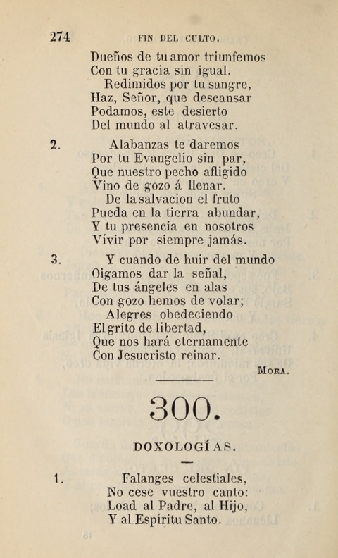 Himnario para uso de la Iglesia Cristiana Española page 276