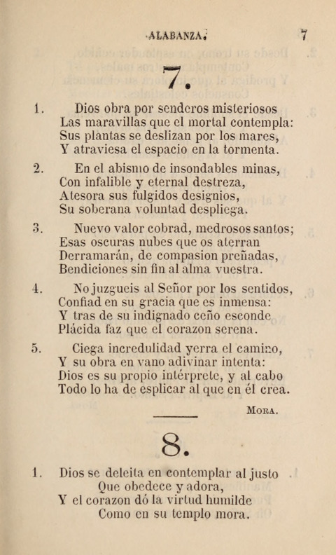 Himnario para uso de la Iglesia Cristiana Española page 9