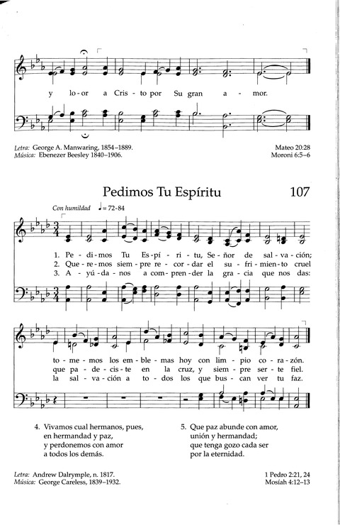 Himnos de la Iglesia de Jesucristo de Los Santos de Los Últimos Días page 129