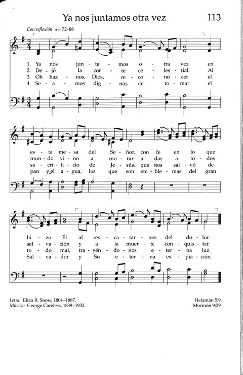 Himnos de la Iglesia de Jesucristo de Los Santos de Los Últimos Días page 135