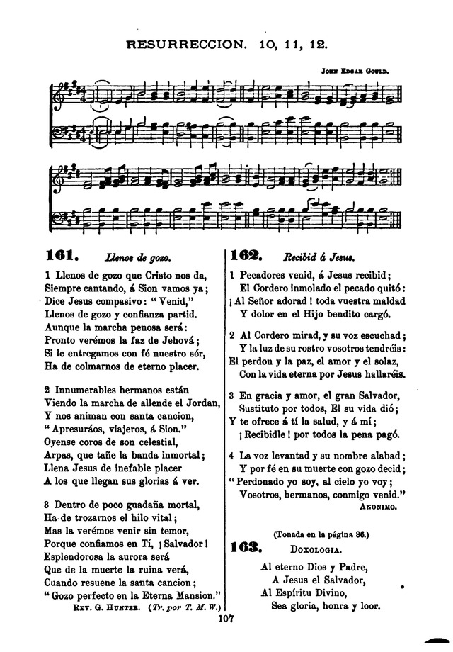 Himnario de la Iglesia Metodista Episcopal page 115