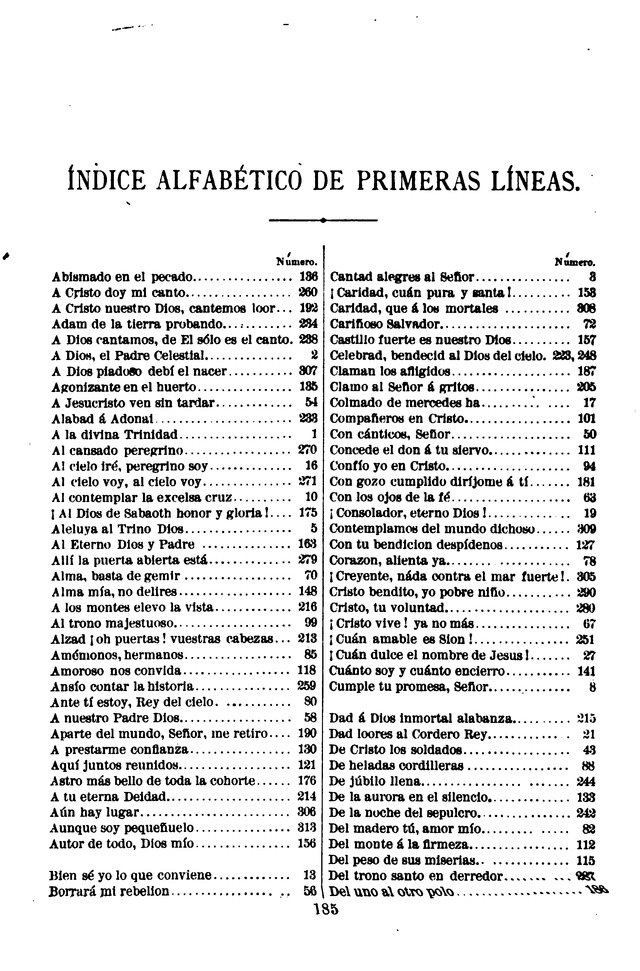 Himnario de la Iglesia Metodista Episcopal page 193