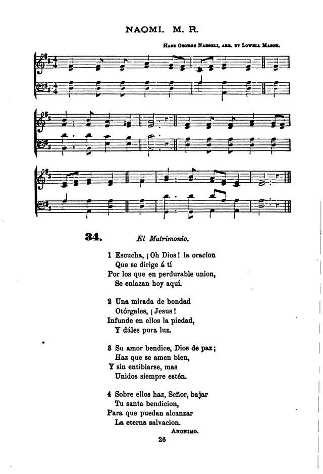 Himnario de la Iglesia Metodista Episcopal page 34