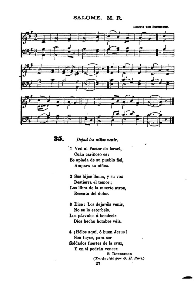 Himnario de la Iglesia Metodista Episcopal page 35