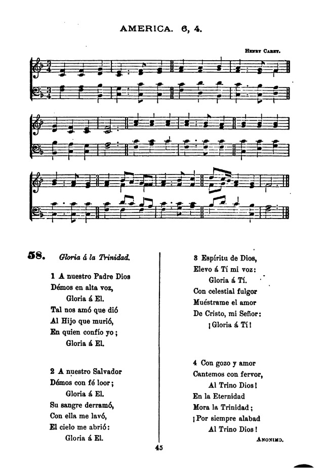Himnario de la Iglesia Metodista Episcopal page 55