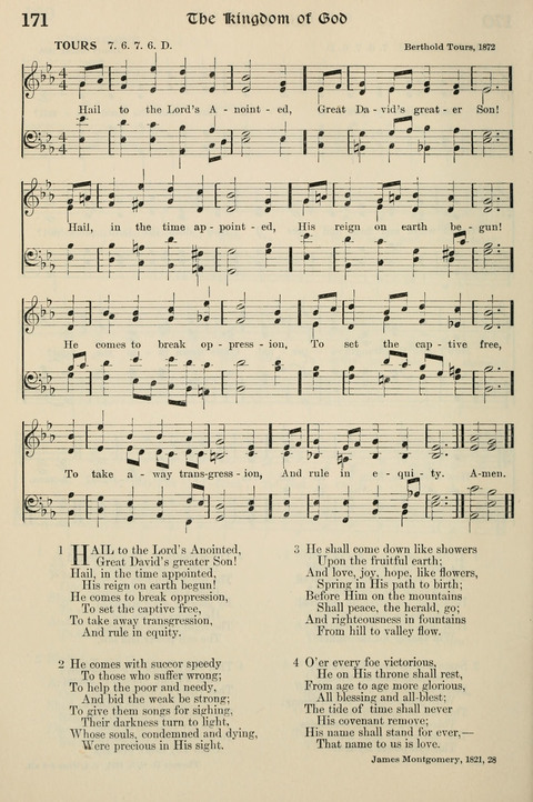 Hymns of the Kingdom of God: with Tunes page 170