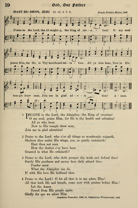 Hymns of the Kingdom of God: with Tunes page 19