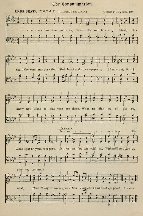 Hymns of the Kingdom of God: with Tunes page 197