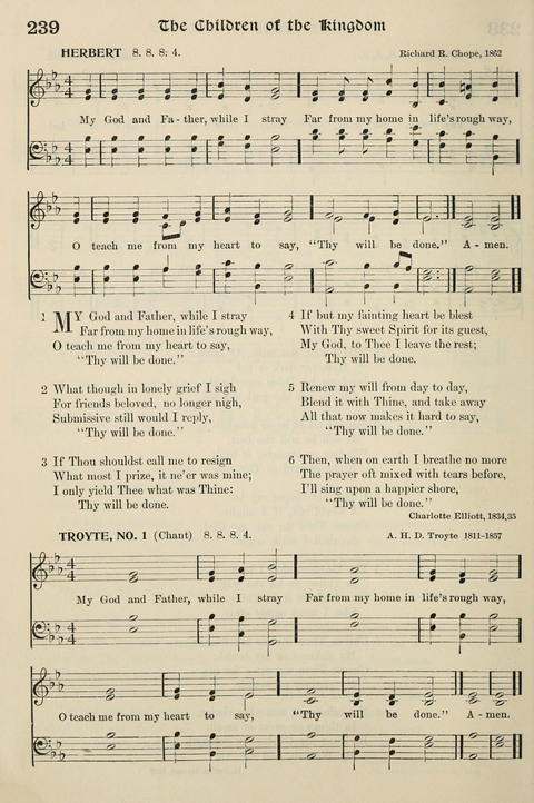 Hymns of the Kingdom of God: with Tunes page 240