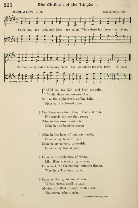 Hymns of the Kingdom of God: with Tunes page 266