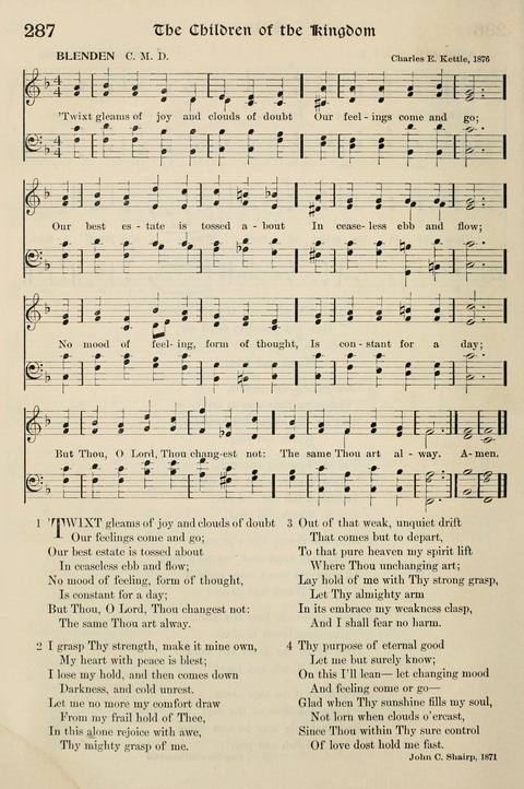 Hymns of the Kingdom of God: with Tunes page 288