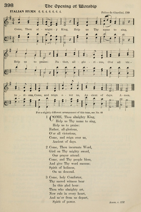 Hymns of the Kingdom of God: with Tunes page 401