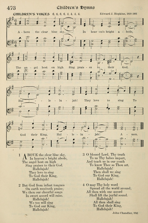 Hymns of the Kingdom of God: with Tunes page 476