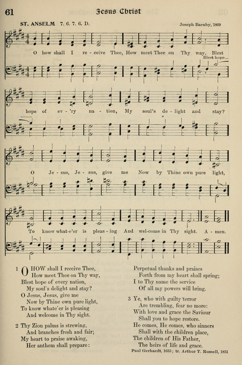 Hymns of the Kingdom of God: with Tunes page 61