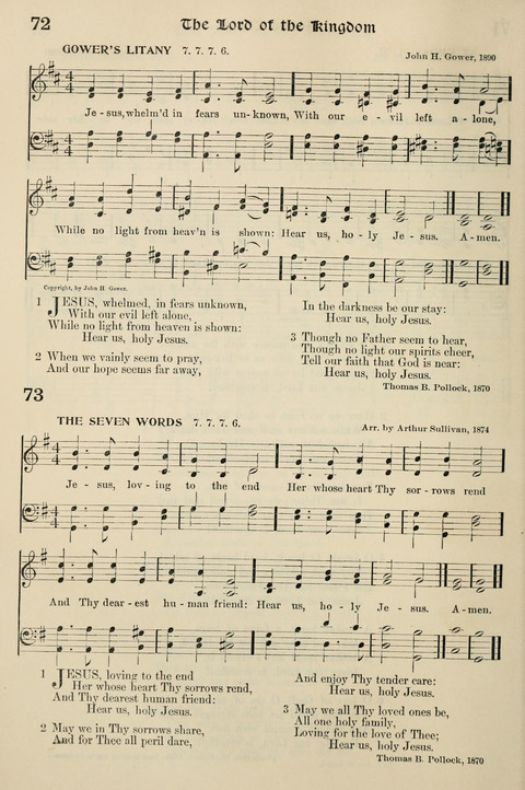 Hymns of the Kingdom of God: with Tunes page 72