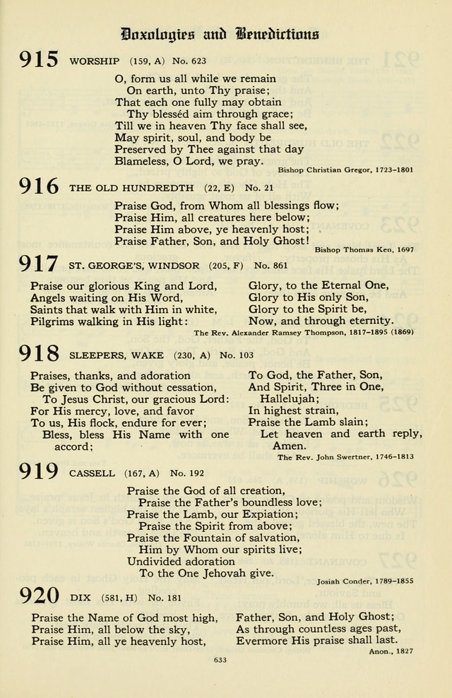 Hymnal and Liturgies of the Moravian Church page 807
