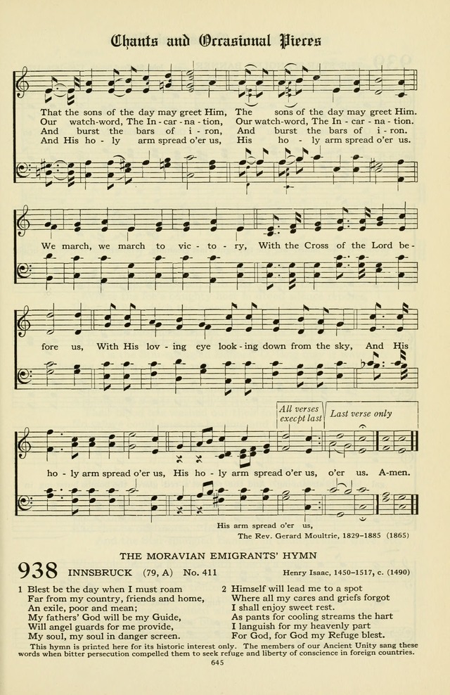 Hymnal and Liturgies of the Moravian Church page 819