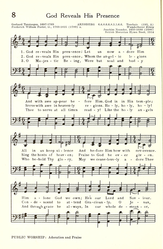 Hymnal and Liturgies of the Moravian Church page 211