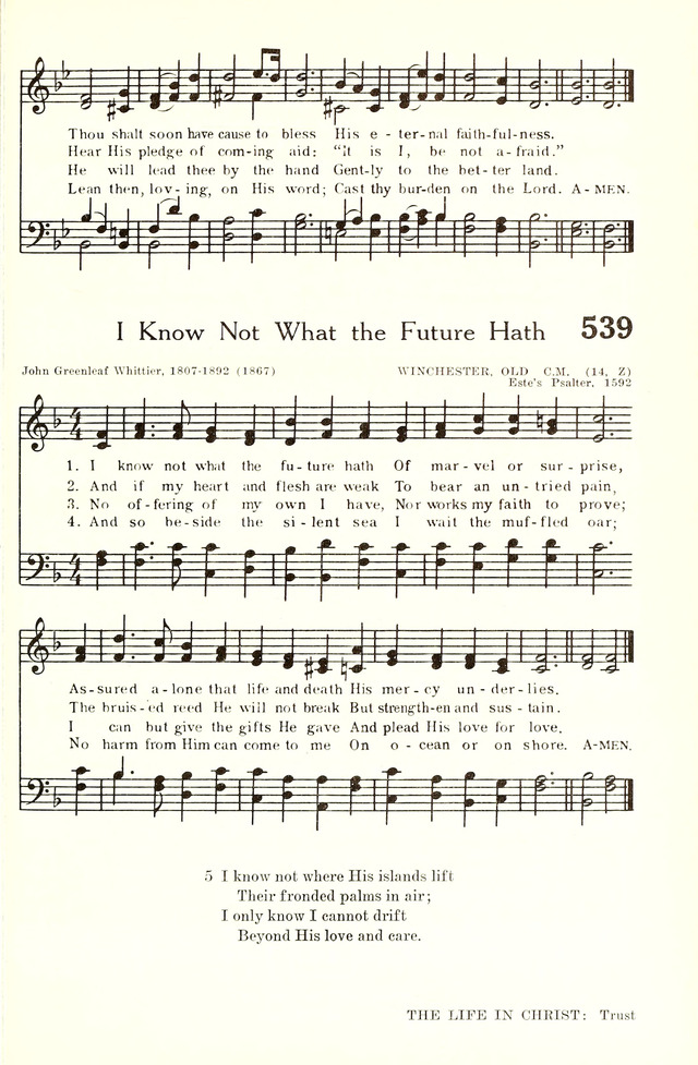 Hymnal and Liturgies of the Moravian Church page 708