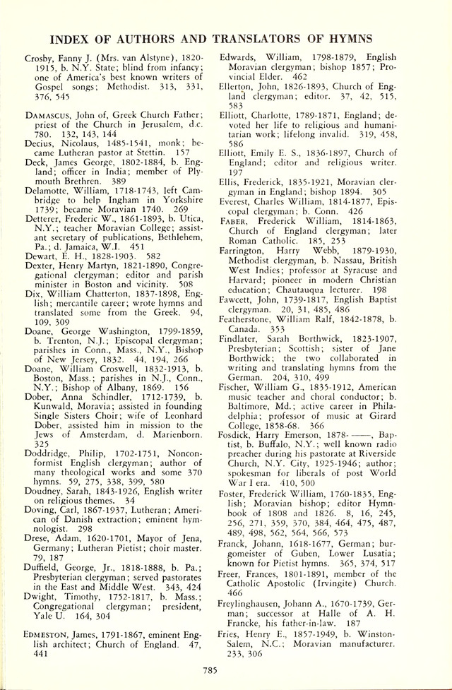 Hymnal and Liturgies of the Moravian Church page 788