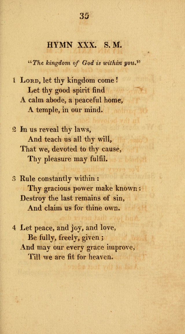 Hymns for the Lords Supper: original and selected. (2nd ed.) page 35