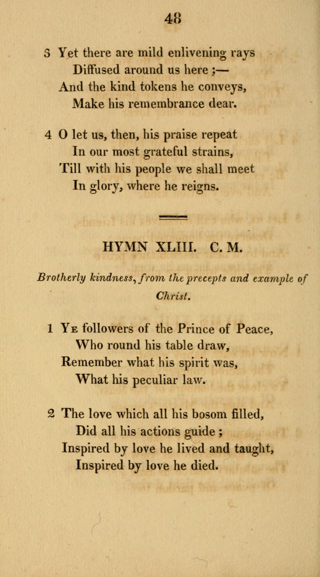 Hymns for the Lords Supper: original and selected. (2nd ed.) page 48