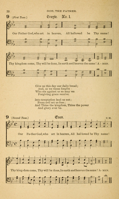 Hymnal with Music for Children page 12