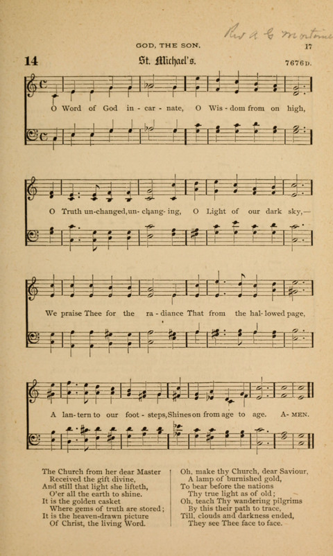 Hymnal with Music for Children page 17