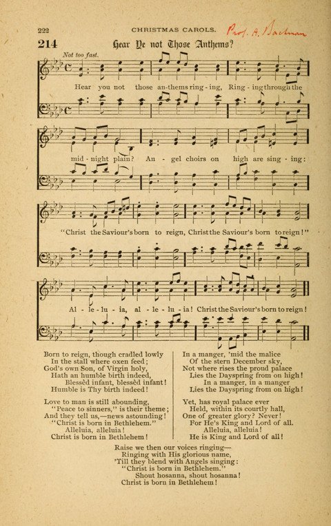 Hymnal with Music for Children page 222