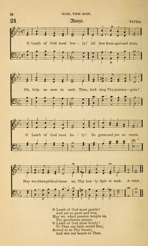 Hymnal with Music for Children page 24